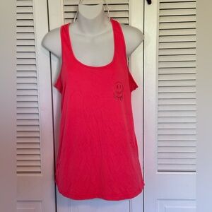 CycleBar Women’s Pink Scoop Neck Tank Top